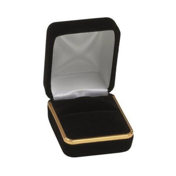 10k Solid Gold Raw Diamond Ring Engagement Ring Wedding Ring sz 7.5 - Picture 7 of 7